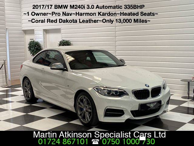 2017 BMW 2 Series 3.0 M240i 2dr Automatic