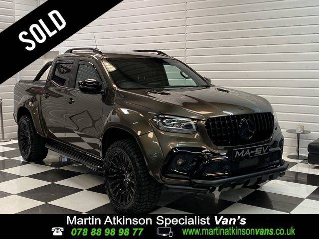 Mercedes-Benz X Class 2.3 250d 4Matic Progressive Double Cab Pickup Auto Pick Up Diesel Axinit Bronze