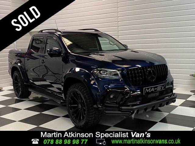 Mercedes-Benz X Class 2.3 MA-SV Widebody - X 250d 4Matic Power Double Cab Pickup Auto Pick Up Diesel Cavansite Blue