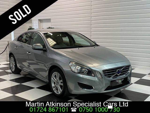 Volvo S60 2.0 T5 SE Lux Nav 4dr Powershift Automatic 240BHP Saloon Petrol Electric Premium Silver Metallic