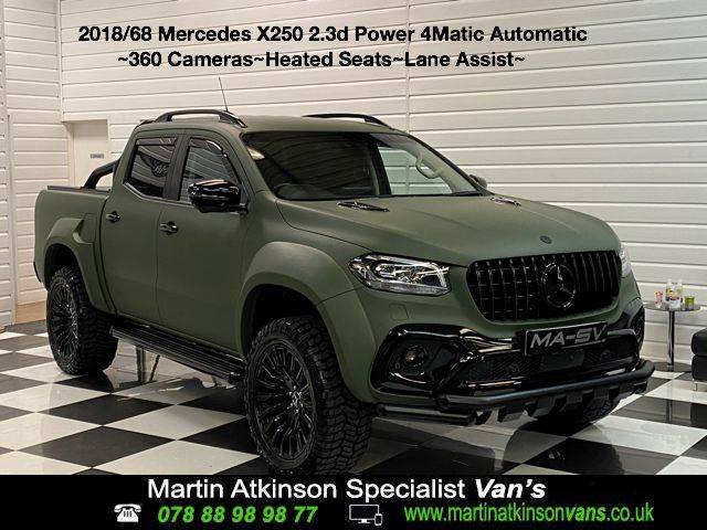 2018 Mercedes-Benz X Class 2.3 MA-SV WIDEBODY X250d 4Matic Power Double Cab Pickup Auto