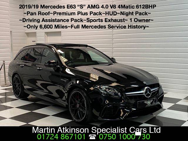 2019 Mercedes-Benz E Class E63 S 4.0 V8 4Matic+ 5dr 9G-Tronic