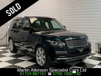 Land Rover Range Rover 5.0 V8 Supercharged Autobiography 4dr Auto Estate Petrol Aintree Green MetallicLand Rover Range Rover 5.0 V8 Supercharged Autobiography 4dr Auto Estate Petrol Aintree Green Metallic at Martin Atkinson Cars Scunthorpe