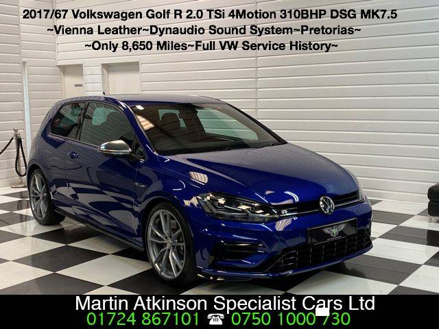 2017 Volkswagen Golf 2.0 TSi R 4Motion 310PS DSG 3dr