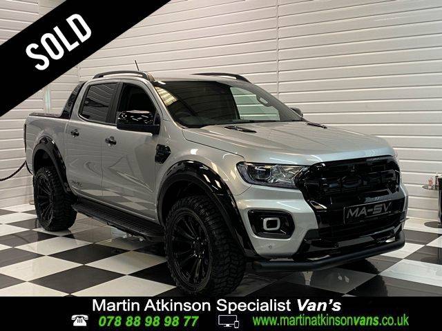 Ford Ranger Pick Up Double Cab Wildtrak 2.0 EcoBlue 213 Auto Pick Up Diesel Moondust Silver