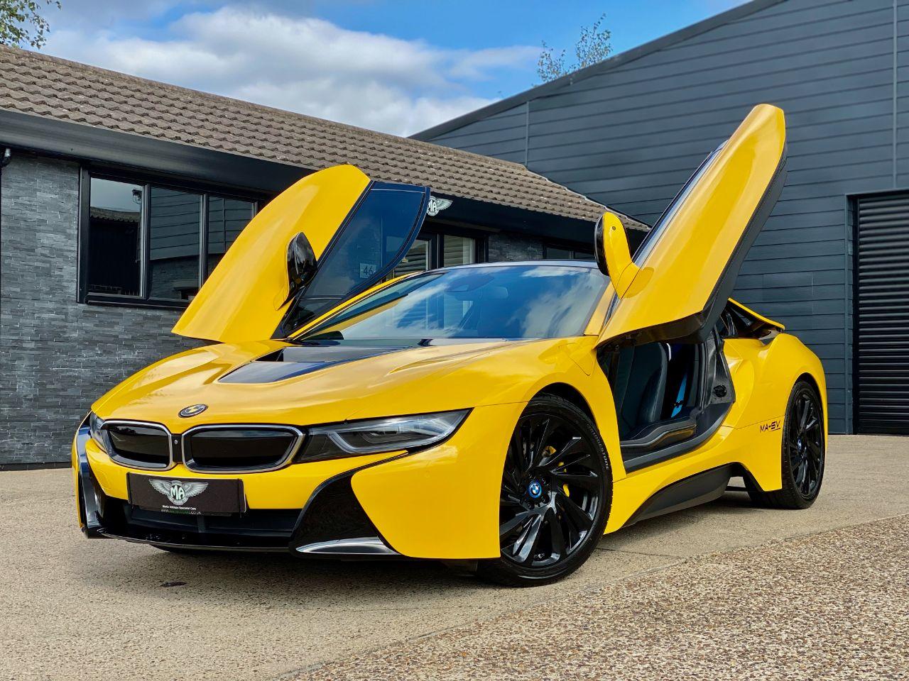 BMW I8 1.5 2dr Auto Coupe 4x4 Coupe Petrol / Electric Hybrid Yellow