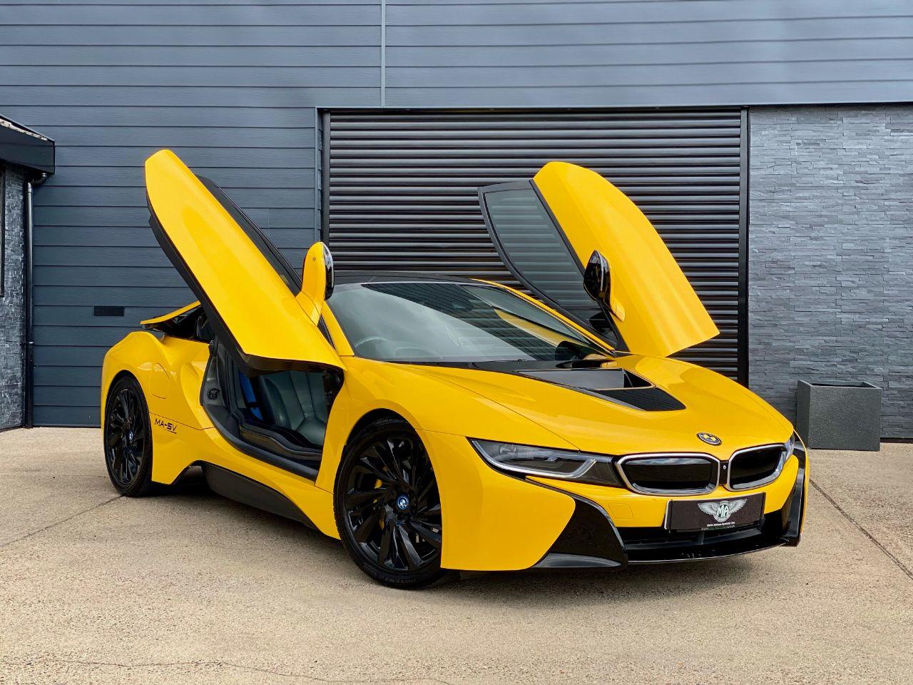 BMW I8 1.5 2dr Auto Coupe 4x4 Coupe Petrol / Electric Hybrid Yellow