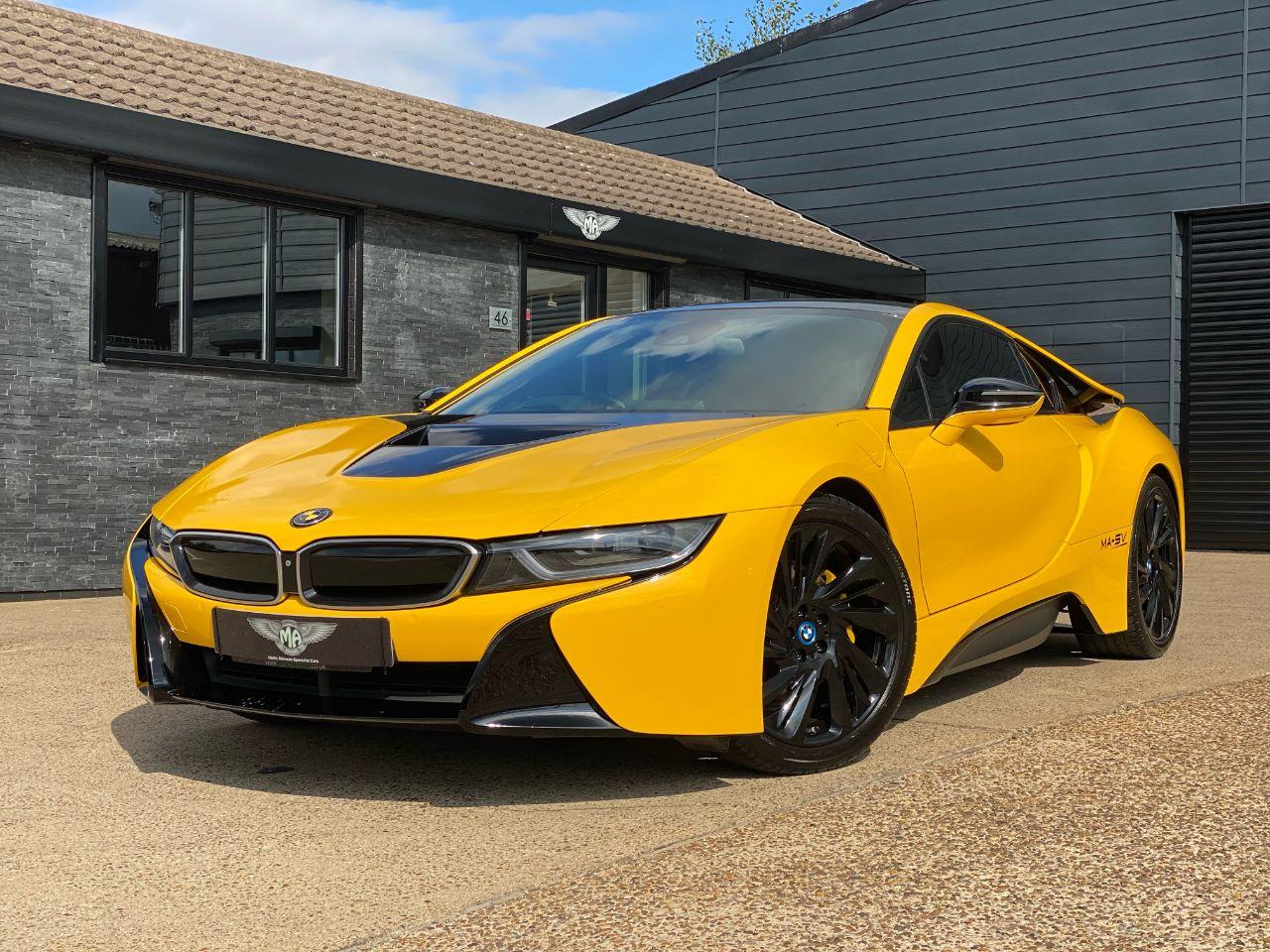 BMW I8 1.5 2dr Auto Coupe 4x4 Coupe Petrol / Electric Hybrid Yellow
