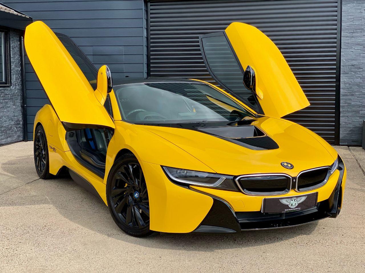 BMW I8 1.5 2dr Auto Coupe 4x4 Coupe Petrol / Electric Hybrid Yellow