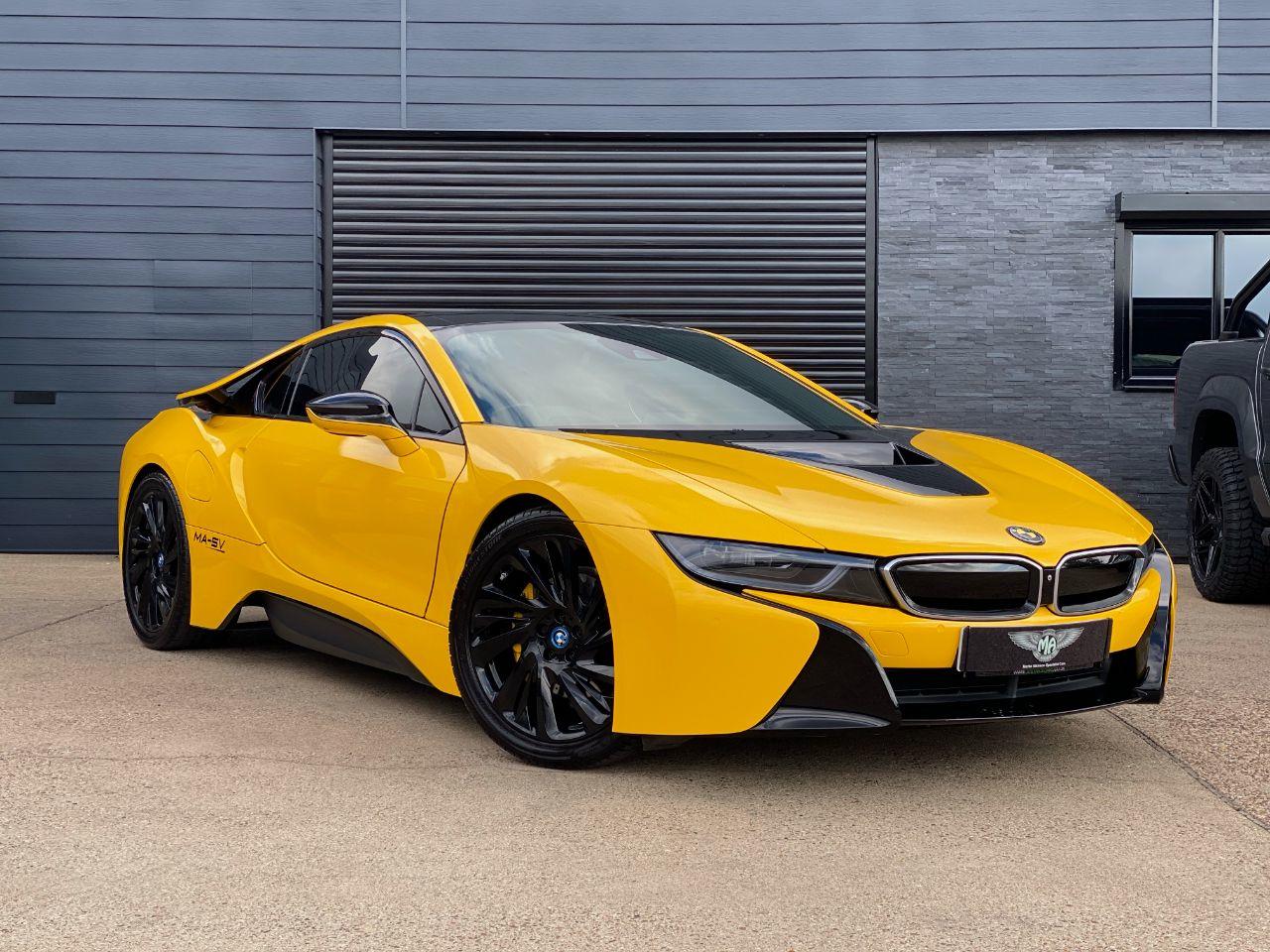 BMW I8 1.5 2dr Auto Coupe 4x4 Coupe Petrol / Electric Hybrid Yellow