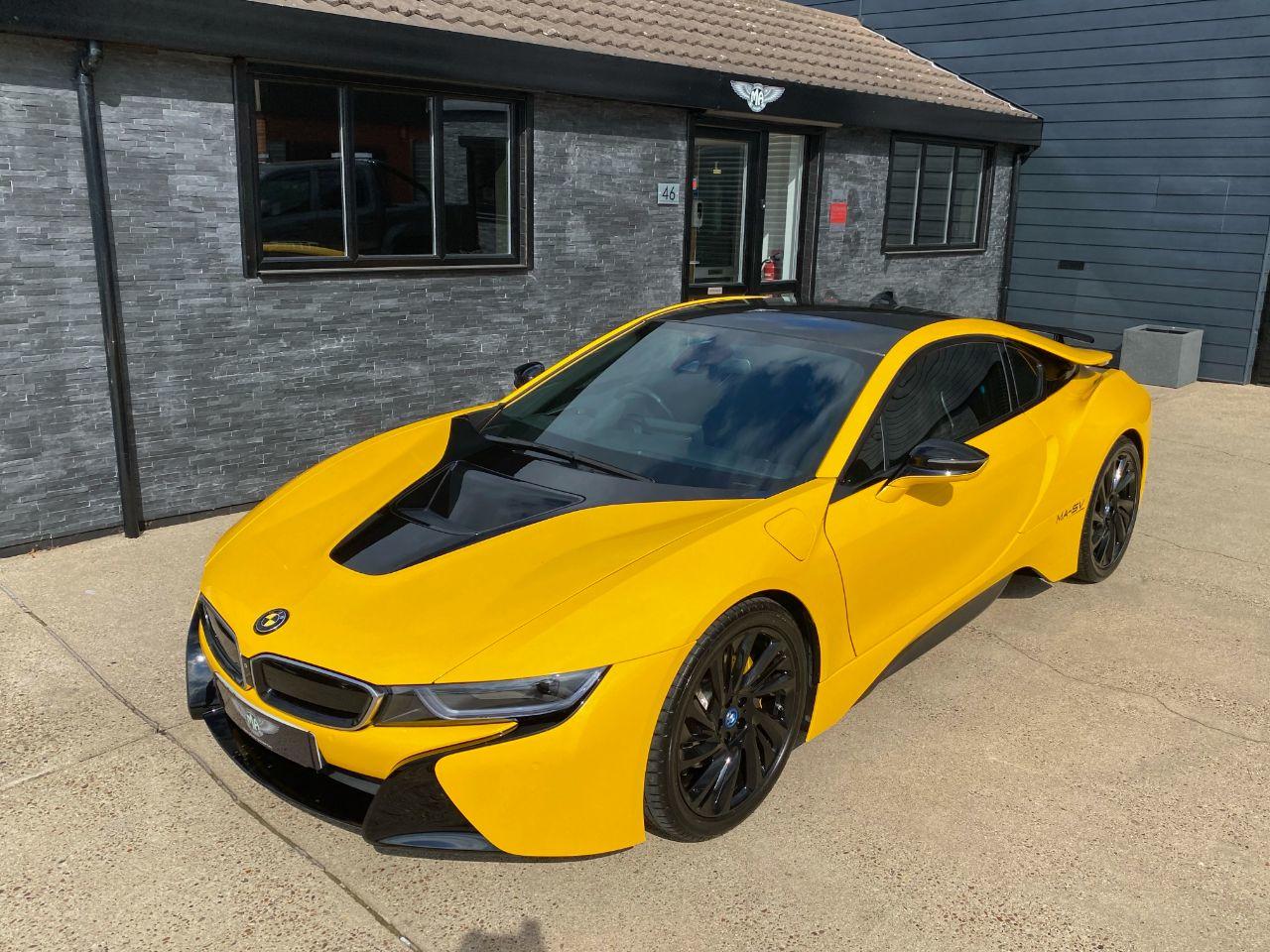 BMW I8 1.5 2dr Auto Coupe 4x4 Coupe Petrol / Electric Hybrid Yellow