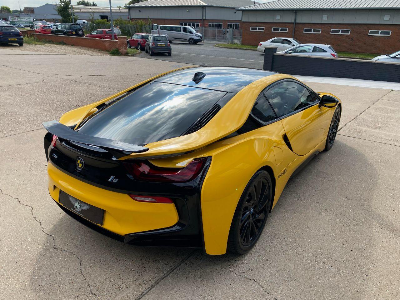 BMW I8 1.5 2dr Auto Coupe 4x4 Coupe Petrol / Electric Hybrid Yellow