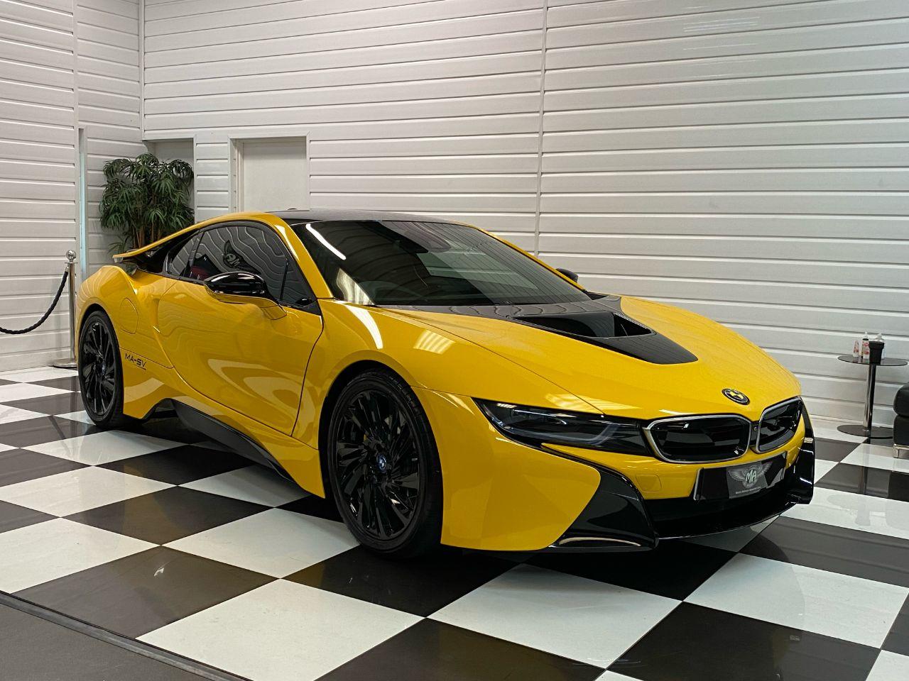BMW I8 1.5 2dr Auto Coupe 4x4 Coupe Petrol / Electric Hybrid Yellow