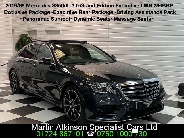 2019 Mercedes-Benz S Class 2.9 S350d L Grand Edition Executive 4dr 9G-Tronic