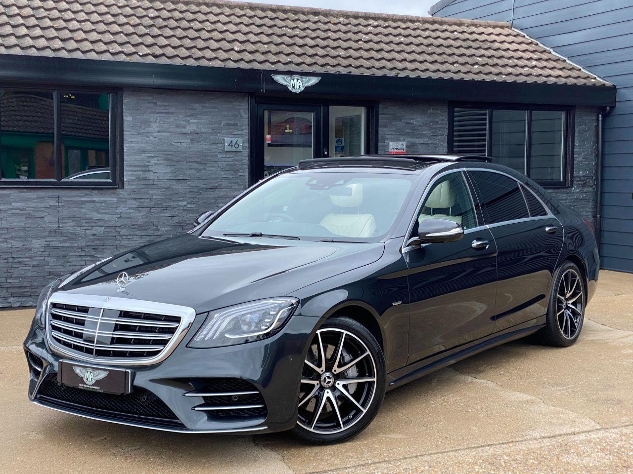 Mercedes-Benz S Class 2.9 S350d L Grand Edition Executive 4dr 9G-Tronic Saloon Diesel Magnetite Black Metallic