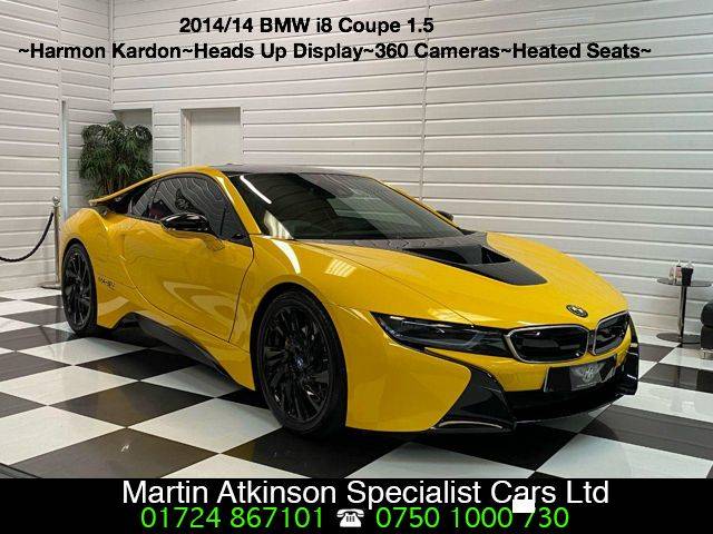 2014 BMW I8 1.5 2dr Auto Coupe 4x4