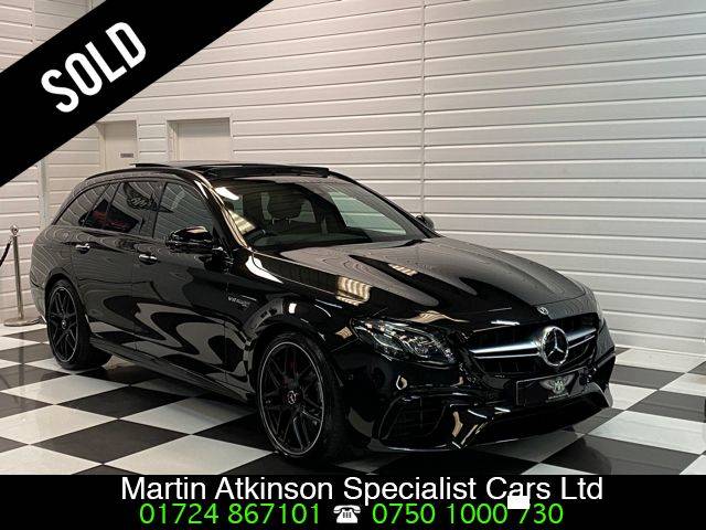 Mercedes-Benz E Class E63 S 4.0 V8 4Matic+ 5dr 9G-Tronic Estate Petrol Obsidian Black Metallic