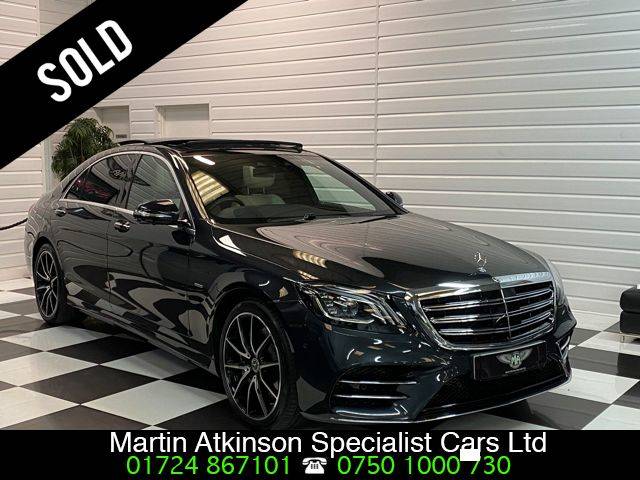 Mercedes-Benz S Class 2.9 S350d L Grand Edition Executive 4dr 9G-Tronic Saloon Diesel Magnetite Black Metallic