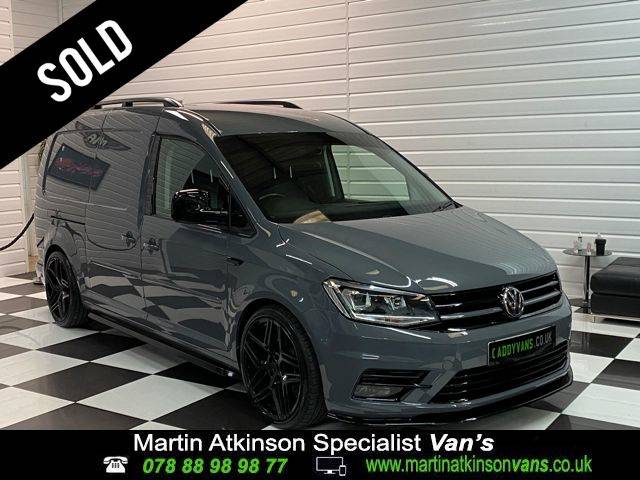 Volkswagen Caddy MAXI 2.0 TDI BlueMotion Tech DSG 150PS Highline Van MA-SV STYLING PACK Panel Van Diesel Pure Grey