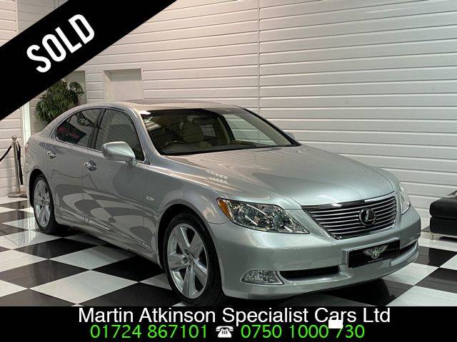 Lexus LS 460 SE-L 4.6 V8 4dr Auto Saloon Petrol Palladio Silver Metallic