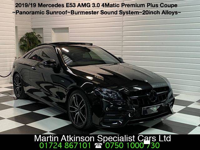 2019 Mercedes-Benz E Class 3.0 E53 4Matic+ Premium Plus 2dr 9G-Tronic