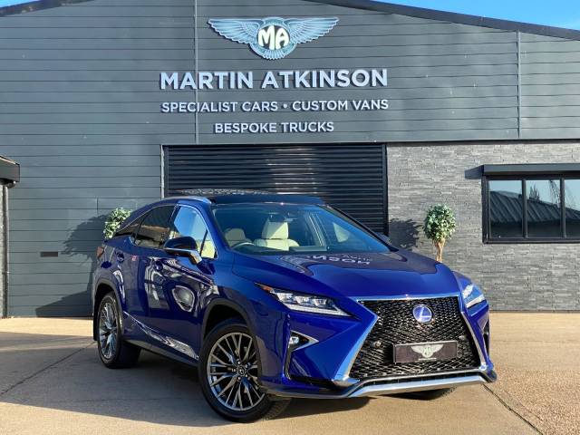 2018 Lexus RX 450h 3.5 F-Sport 5dr CVT