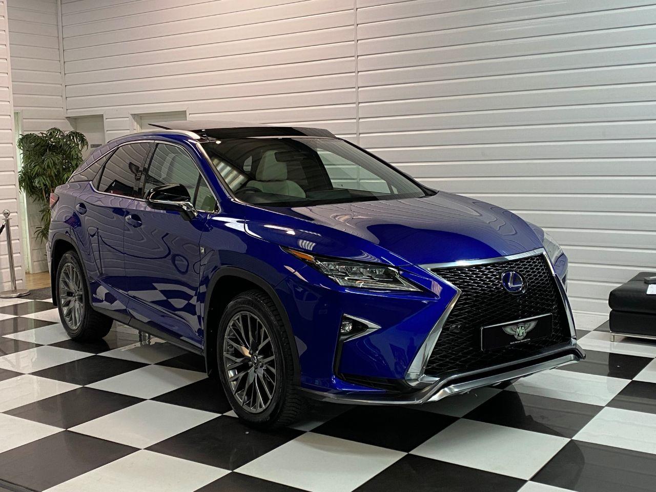 Lexus RX 450h 3.5 F-Sport 5dr CVT Estate Hybrid Azure Blue Metallic