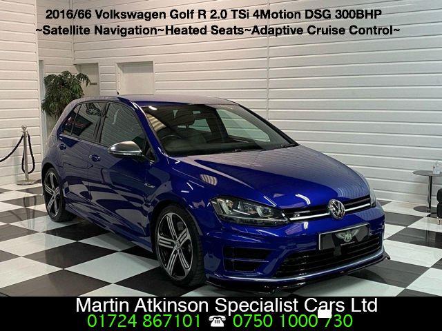 Volkswagen Golf 2.0 TSi R 5dr DSG 4Motion Hatchback Petrol Lapiz Blue Signature Metallic Paint