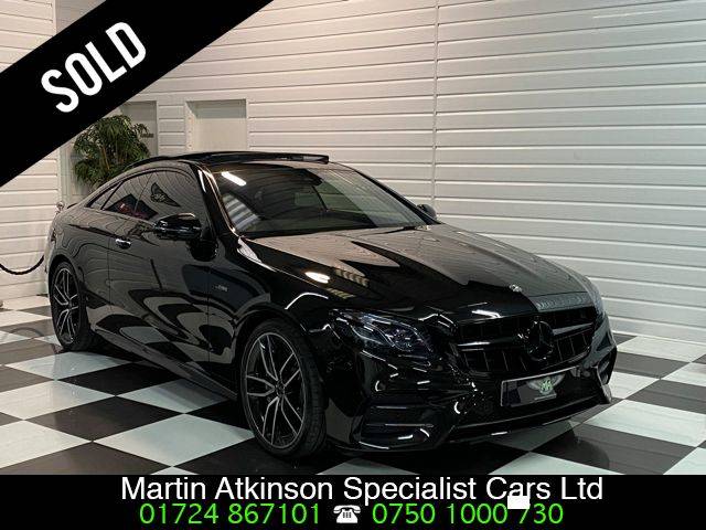 Mercedes-Benz E Class 3.0 E53 4Matic+ Premium Plus 2dr 9G-Tronic Coupe Petrol Obsidian Black Metallic