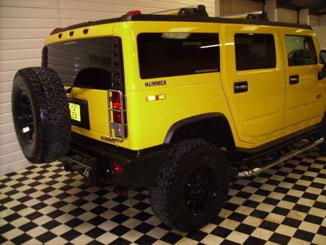 Hummer H2 RHD 6.0 LUX~RIGHT HAND DRIVE~1 OWNER~ Four Wheel Drive Petrol Yellow