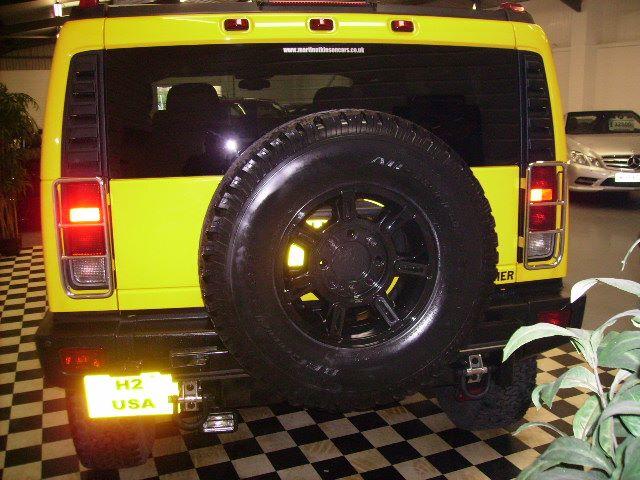Hummer H2 RHD 6.0 LUX~RIGHT HAND DRIVE~1 OWNER~ Four Wheel Drive Petrol Yellow