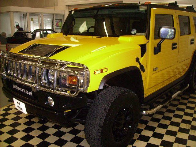 Hummer H2 RHD 6.0 LUX~RIGHT HAND DRIVE~1 OWNER~ Four Wheel Drive Petrol Yellow