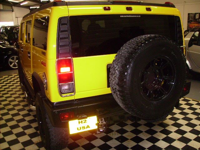 Hummer H2 RHD 6.0 LUX~RIGHT HAND DRIVE~1 OWNER~ Four Wheel Drive Petrol Yellow
