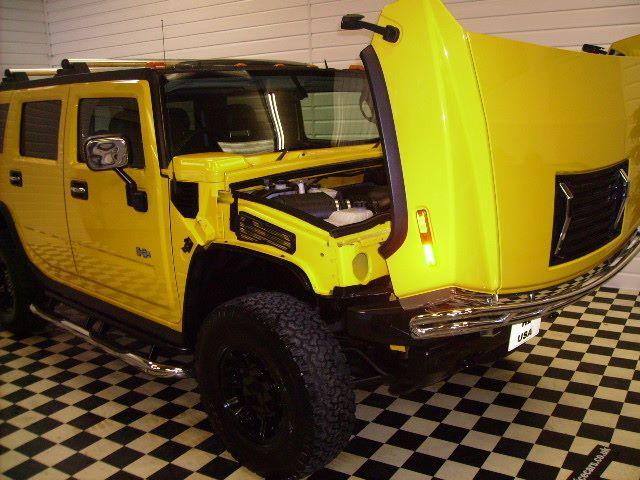 Hummer H2 RHD 6.0 LUX~RIGHT HAND DRIVE~1 OWNER~ Four Wheel Drive Petrol Yellow