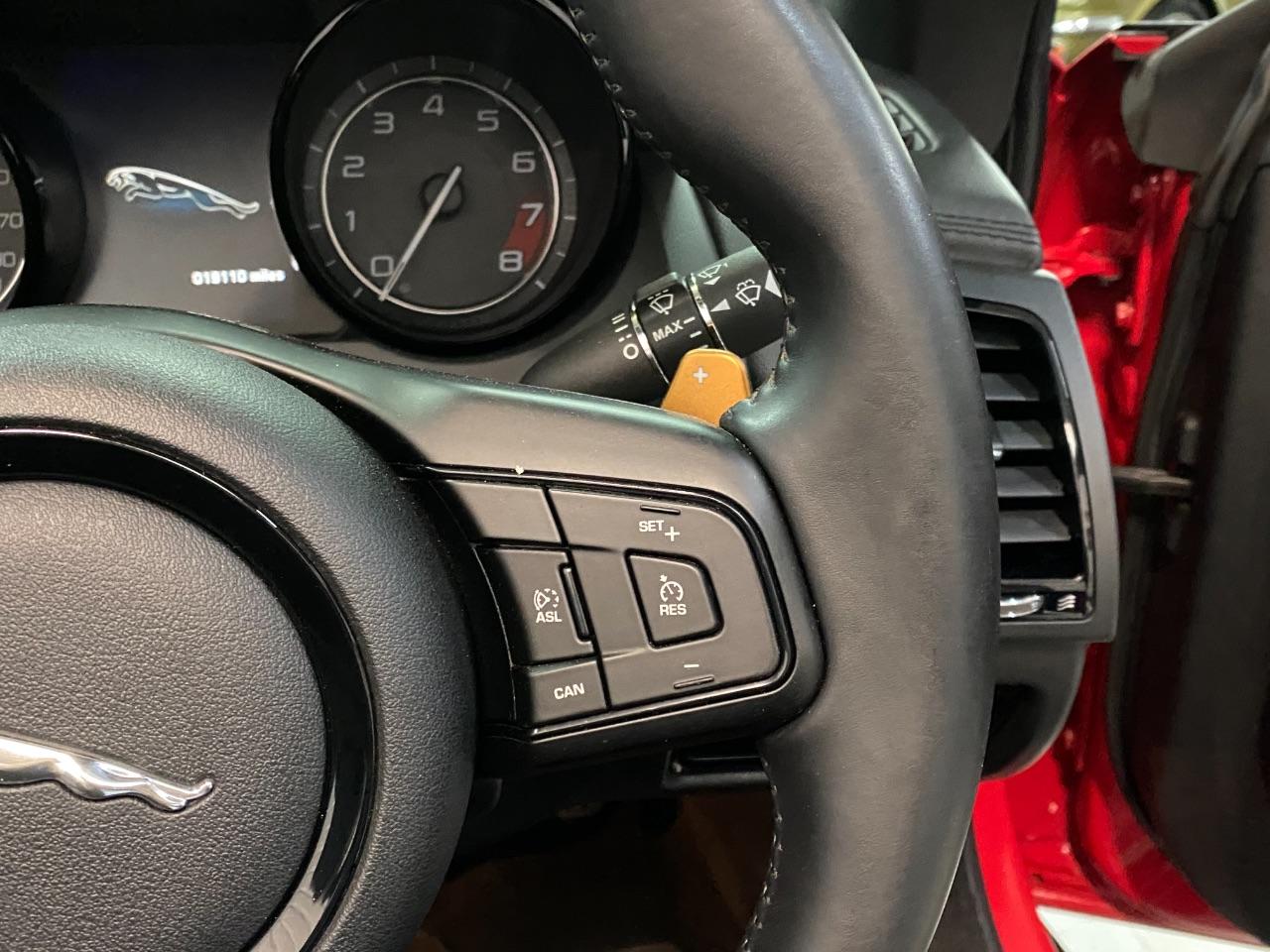 Jaguar F-type 5.0 Supercharged V8 S 2dr Automatic Convertible Petrol Salsa Red