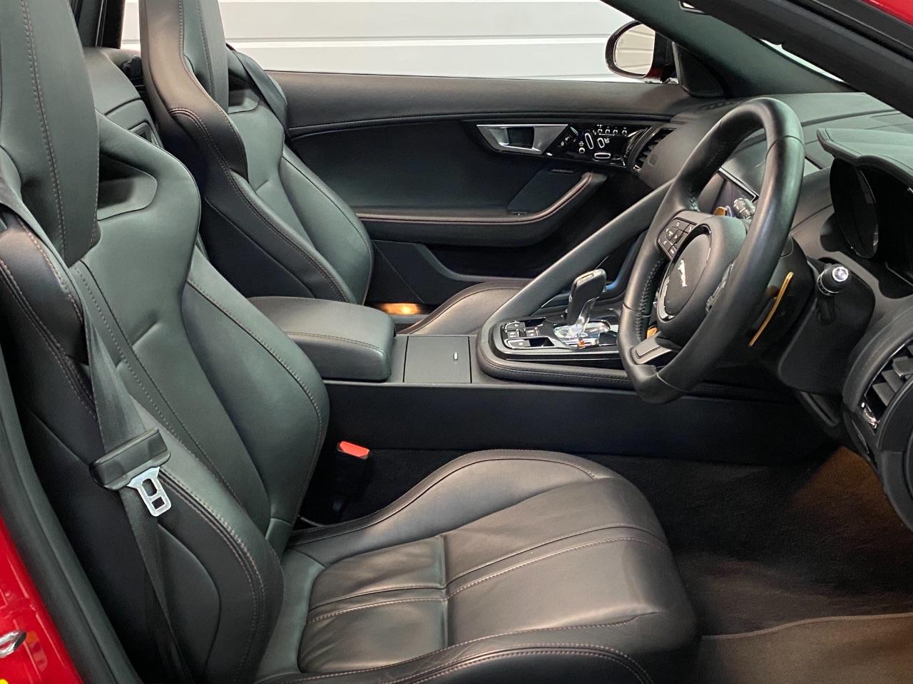 Jaguar F-type 5.0 Supercharged V8 S 2dr Automatic Convertible Petrol Salsa Red
