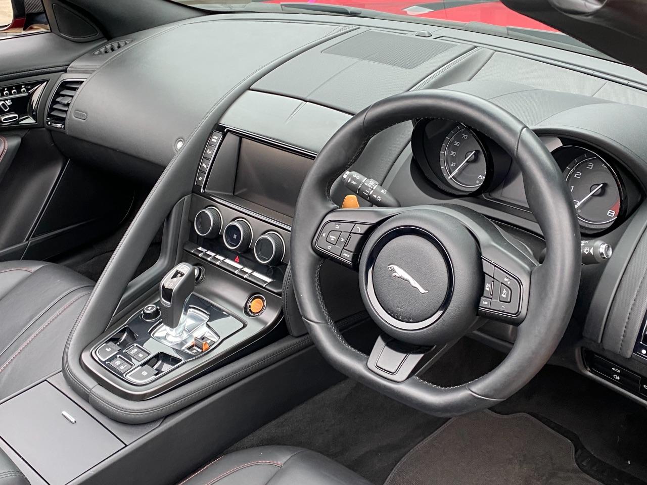 Jaguar F-type 5.0 Supercharged V8 S 2dr Automatic Convertible Petrol Salsa Red