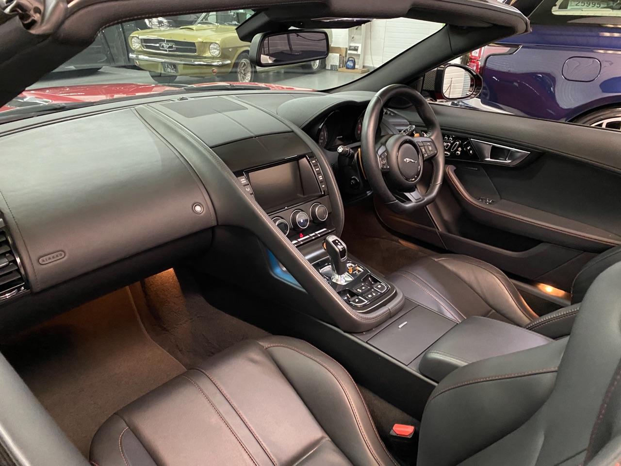 Jaguar F-type 5.0 Supercharged V8 S 2dr Automatic Convertible Petrol Salsa Red