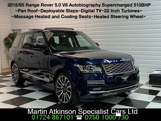 2015 Land Rover Range Rover 5.0 V8 Supercharged Autobiography 4dr Auto [SS]