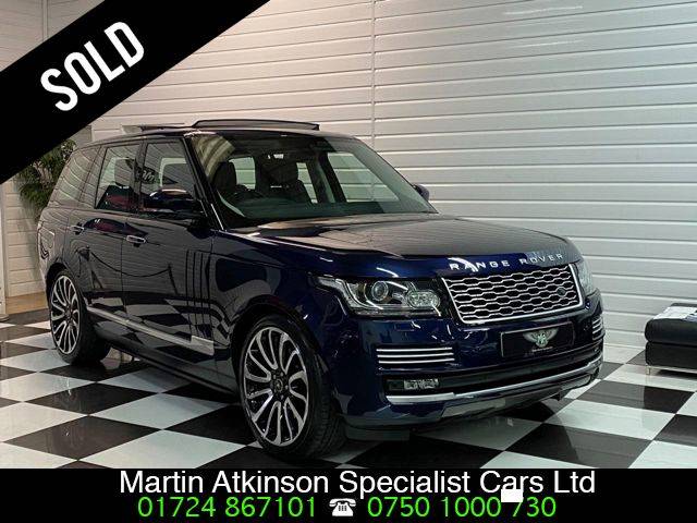 Land Rover Range Rover 5.0 V8 Supercharged Autobiography 4dr Auto [SS] Estate Petrol Loire Blue Metallic