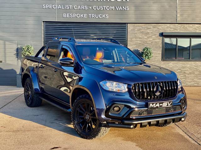 Mercedes-Benz X Class 2.3 MA-SV Widebody- X 250d 4Matic Double Cab Pickup Auto Pick Up Diesel Cavansite Blue