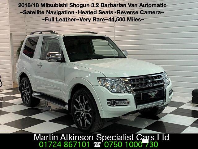 Mitsubishi Shogun 3.2 DI-DC 187 Barbarian Van Auto SUV Diesel White