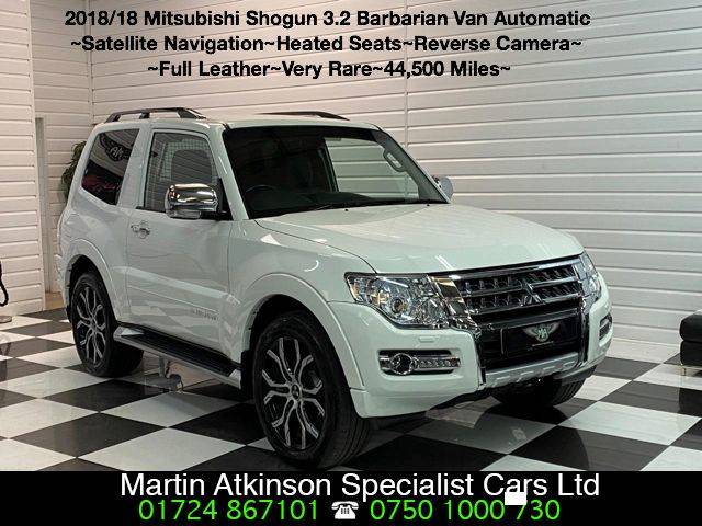 2018 Mitsubishi Shogun 3.2 DI-DC 187 Barbarian Van Auto