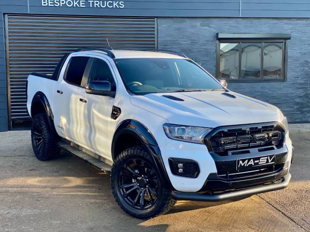 Ford Ranger MA-SV Black Edition Pick Up Double Cab Wildtrak 2.0 EcoBlue 213 Auto Pick Up Diesel Frozen White