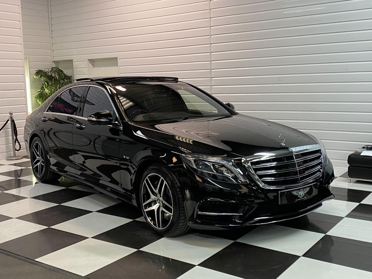 Mercedes-Benz S Class S600L 6.0 V12 AMG Line 4dr Auto LWB Saloon Petrol Obsidian Black Metallic