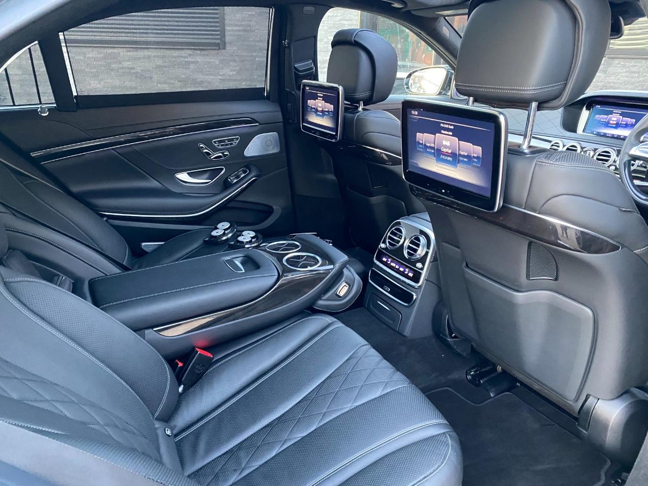 Mercedes-Benz S Class S600L 6.0 V12 AMG Line 4dr Auto LWB Saloon Petrol Obsidian Black Metallic