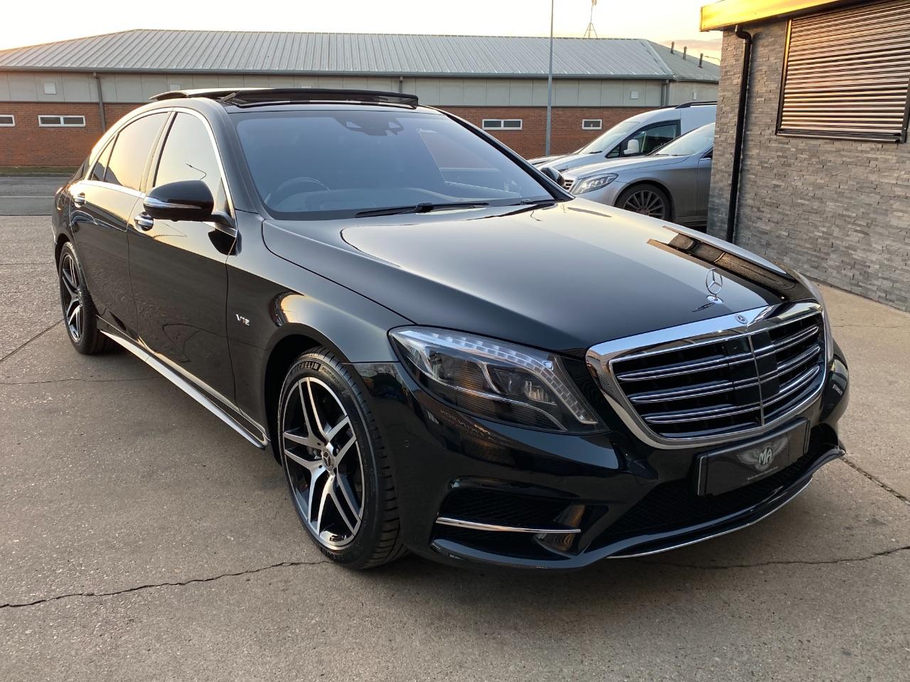 Mercedes-Benz S Class S600L 6.0 V12 AMG Line 4dr Auto LWB Saloon Petrol Obsidian Black Metallic