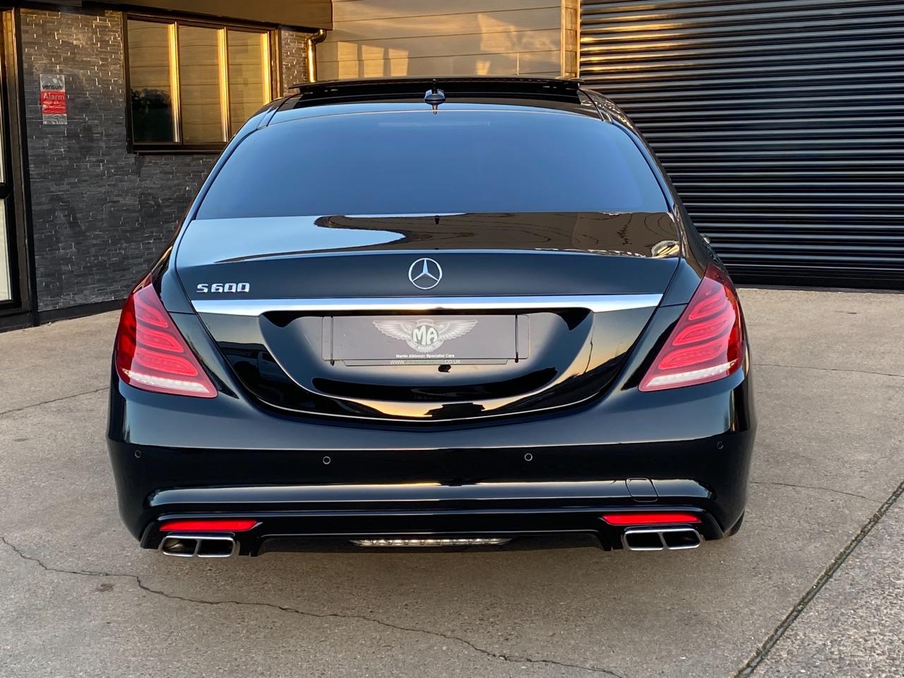 Mercedes-Benz S Class S600L 6.0 V12 AMG Line 4dr Auto LWB Saloon Petrol Obsidian Black Metallic