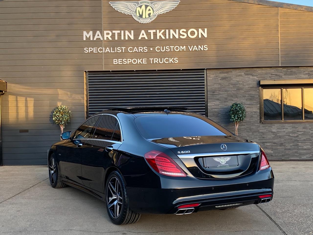 Mercedes-Benz S Class S600L 6.0 V12 AMG Line 4dr Auto LWB Saloon Petrol Obsidian Black Metallic