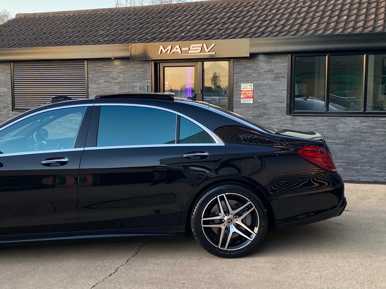 Mercedes-Benz S Class S600L 6.0 V12 AMG Line 4dr Auto LWB Saloon Petrol Obsidian Black Metallic